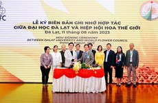 Саммит Всемирного цветочного совета впервые пройдет во Вьетнаме