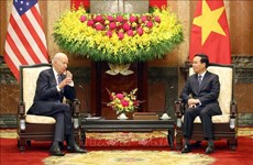 Президент Во Ван Тхыонг встретился с президентом США Джо Байденом