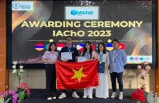 Ханойские школьницы завоевали две золотые медали на Международной олимпиаде по прикладной химии