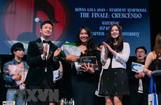 Вьетнамские  студенты в Австралии активно приняли участие в музыкальном конкурсе MOVSA GALA 2023