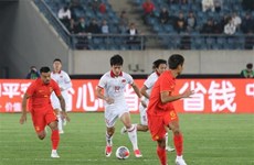 Вьетнам проиграл Китаю со счетом 0:2 в товарищеском матче