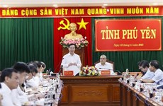 Президент государства Во Ван Тхыонг совершил рабочий визит в провинцию Фуйен