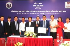 Вьетнамский и японский геопарки подписали Меморандум о взаимопонимании о сотрудничестве