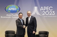 Президент Вьетнама встретился в Сан-Франциско с премьер-министром Австралии и президентом Перу