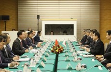 Президент Вьетнама провел переговоры с премьер-министром Японии