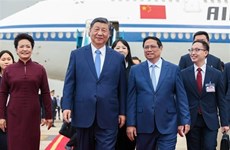 Генеральный секретарь Центрального ЦК КПК, Председатель КНР Си Цзиньпин начинает государственный визит во Вьетнам