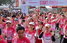 Около 1500 бегунов приняли участие в марафоне Дьенбьенфу 2024