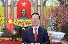 Новогоднее обращение президента Во Ван Тхыонга к гражданам Вьетнама