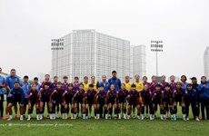 Женской сборной Вьетнама до 20 лет хорошо готовится к финалу Кубка Азии по футболу-2024 среди женщин до 20 лет