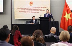 Премьер-министр встретился с представителями вьетнамской общины в Новой Зеландии