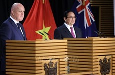 Премьер-министры Вьетнама и Новой Зеландии выступили сопредседателями пресс-конференции