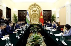Министры иностранных дел Вьетнама и Узбекистана провели переговоры