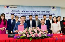 Вьетнамские и голландские компании подписали соглашение о сотрудничестве в области аквакультуры