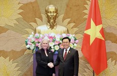 Председатль НС Выонг Динь Хюэ принял сенатора США Кирстена Гиллибранда