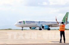 Аэропорт Фукат приветствует первый международный рейс