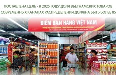 К 2025 году доля вьетнамаских товаров в современных каналах распределения должна быть более 85%