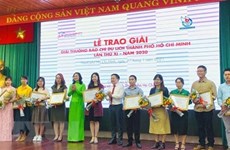 Вьетнамское информационное агентство получило три приза на HCM City Tourism Press Awards