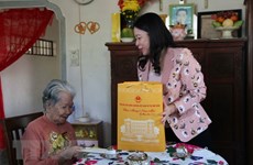 Вице-президент Вьетнама нанесла визиты и вручила новогодние подарки жителям провинции Чавинь