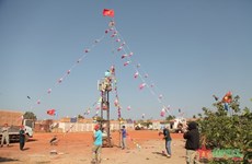 Вьетнамские миротворцы в Южном Судане установили традиционное новогоднее дерево на Тэт