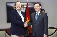 Председатель НС Выонг Динь Хюэ провел встречу с министром торговли Великобритании