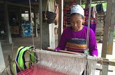 Сохранение традиционного парчового ткачества в увязке с развитием устойчивого туризма в уезде Майчау, провинция Хоабинь