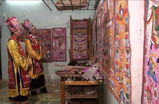 Уникальные ритуальные картины народности Зао Куанчет в провинции Тханьхоа