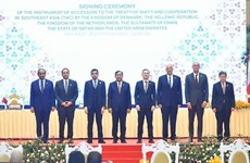 Еще 6 стран присоединились к договору о дружбе и сотрудничестве в Юго-Восточной Азии