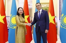 Вице-президент Вьетнама встретилась с председателем Сената Парламента Казахстана