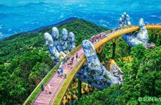 Золотой мост в Дананге вошел в список 10 символических мостов мира