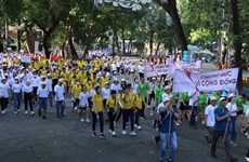 5000 человек присоединились к благотворительной акции в поддержку агента «Оранж»/диоксина в городе Хошимин
