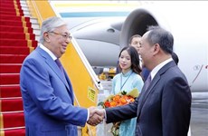 Президент Казахстана прибыл в Ханой, начав официальный визит во Вьетнам