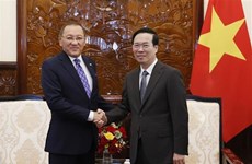 Президент Вьетнама принял посла Казахстана в Ханое