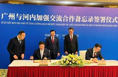 Ханой развивает партнерские отношения с китайским городом Гуанчжоу