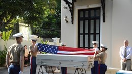 В Ханое прошла церемония репатриации останков военнослужащих США