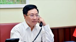 Заместитель премьер-министра провел телефонные переговоры с министром иностранных дел Кореи