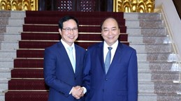 Премьер-министр заявляет о дальнейшей поддержке Samsung Vietnam