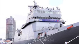 Группа корейских учебных патрульных кораблей посетила Хошимин