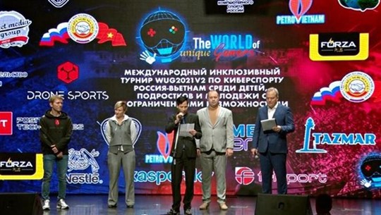 Международный инклюзивный турнир 2021-го года по киберспорту Россия-Вьетнам