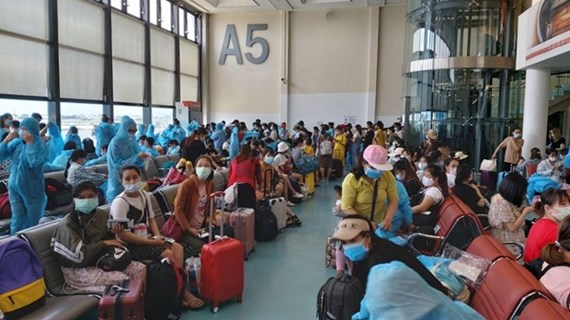 Более 340 вьетнамских граждан привезли домой из Тайваня