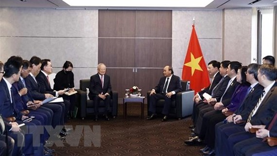 Президент государства принял крупные корейские корпорации, инвестирующие во Вьетнаме