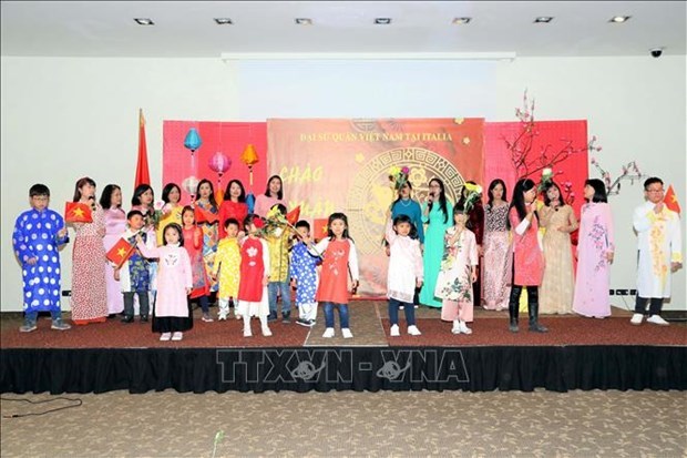 Посольства Вьетнама празднуют Лунныи Новыи год hinh anh 1
