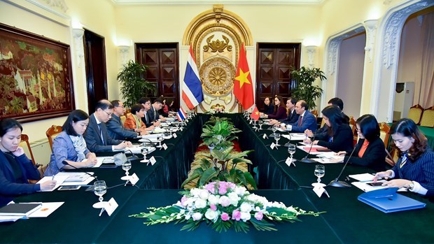 Вьетнам и Таиланд провели 7-е политические консультации в Ханое hinh anh 1
