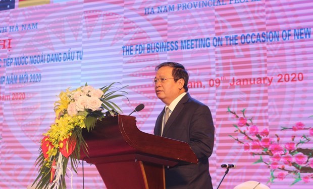 Провинция Ханам обещает больше поддержки компаниям ПИИ hinh anh 1