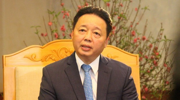 Министр Чан Хонг Ха: “Определено направление защиты окружающеи среды” hinh anh 1
