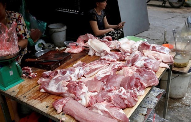 2019: рост цен на свинину повлиял на общии индекс потребительских цен hinh anh 1