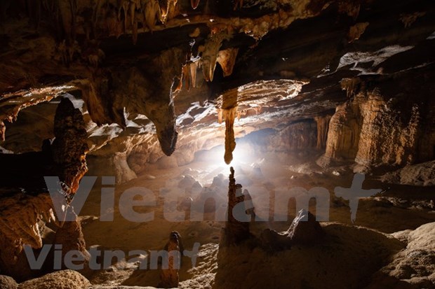 Удивительная красота “безымянным рая” - пещеры Тиен hinh anh 8