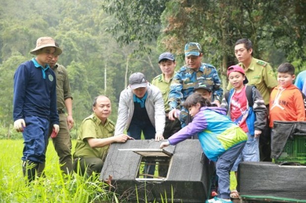 Инициатива по отпуску животных в природу в национальном парке Вьетнама hinh anh 3