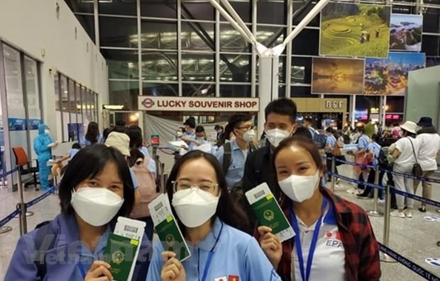 Более 56.800 вьетнамских рабочих отправились на работу за границеи за последние 7 месяцев hinh anh 1