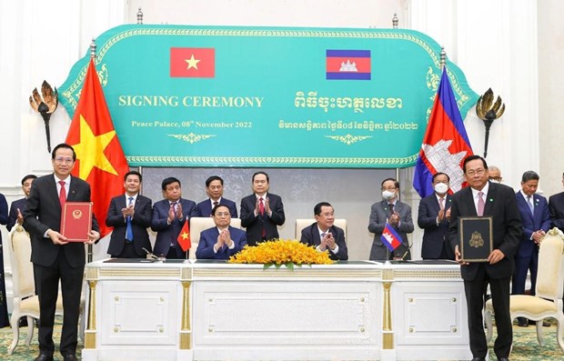 Вьетнам и Камбоджа наращивают сотрудничество в сфере труда hinh anh 1
