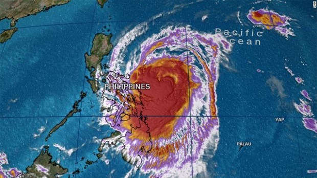 Таифун Камури достигнет Восточного моря 3 декабря hinh anh 1